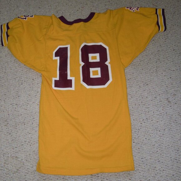 ASU Arizona State University Sun Devils Wilson Football Size Small Shirt VINTAGE - Picture 3 of 7